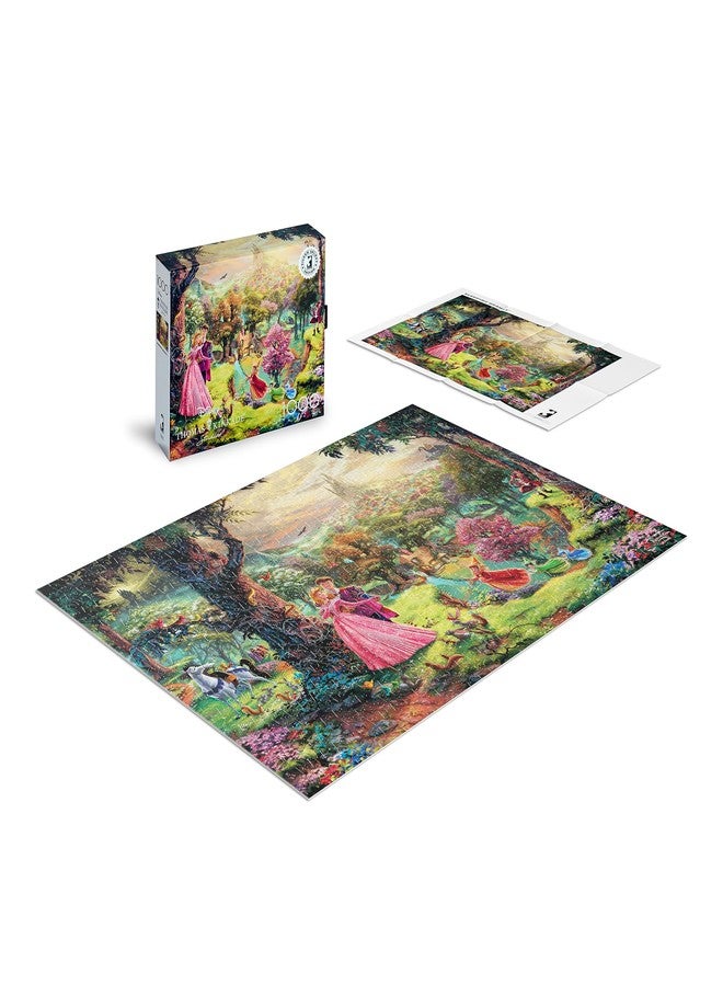 Ceaco Buffalo Games - Silver Select - TK Disney - Thomas Kinkade: Sleeping Beauty - 1000 Piece Jigsaw Puzzle for Adults -Challenging Puzzle Perfect for Game Nights - Finished Size is 26.75 x 19.75 - Image 4